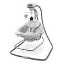 Graco DuetConnect LX 2-in-1 Baby Swing and Bouncer, Redmond
6 Speeds, Calming Vibration, Gentle, Soothing Sounds, Seat Recline with Infant Head Support, Soft, Comfortable Materials