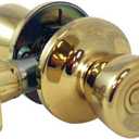Lewis Hyman 1733601 Atlas Tulip Passage Door Knob, Polished Brass