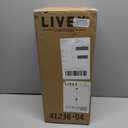 Livex Lighting, 41236-04, Devoe, Mini Pendant, Black with Brushed Nickel Accent