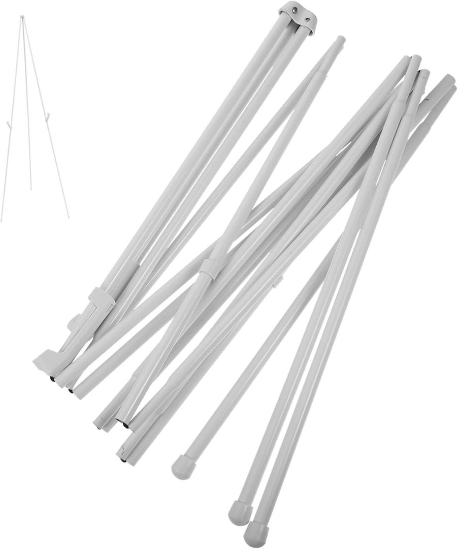 ERINGOGO Foldable Display Easel Stand for Art Weddings and Signage Lightweight Painting Easel Section Height for Indoor Use