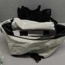 Insulated Drink Carrier - Keep Drink Cold & Food Hot, Reusable Caddy with Dividers & Clear Pocket