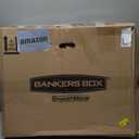 Bankers Box Small Classic Moving Box Pack of 20, Reinforced Handles, Tape-Free Assembly, Box with Lid, 15-in x 12-in x 10-in (7714210)