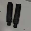 SIEPASA Two Packs Auto Open & Close Small Travel Umbrella Compact for Backpack-Umbrellas for Rain, Windproof Lightweight Strong Mini Portable Umbrellas for Men and Women.(Black, 2 Pack)