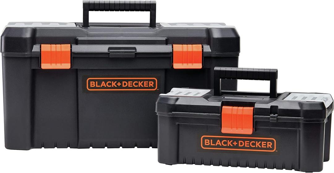 beyond by BLACK+DECKER Tool Box Bundle, 19-Inch & 12-Inch (BDST60129AEV)