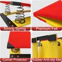 Gymnastics Springboard for Kids Vaulting Training Fitness Playing, Portable Curved Spring Board, Hard Wood Practice Equipment, Elastic Board for Home Room Athletics Training