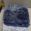 OLANLY Bathroom Runner Rugs 47x17, Extra Soft Absorbent Microfiber Bath Rugs, Rubber Backing, Quick Dry, Machine Washable Bath Mats for Bathroom Floor, Tub and Shower, Home Decor Accessories, Navy