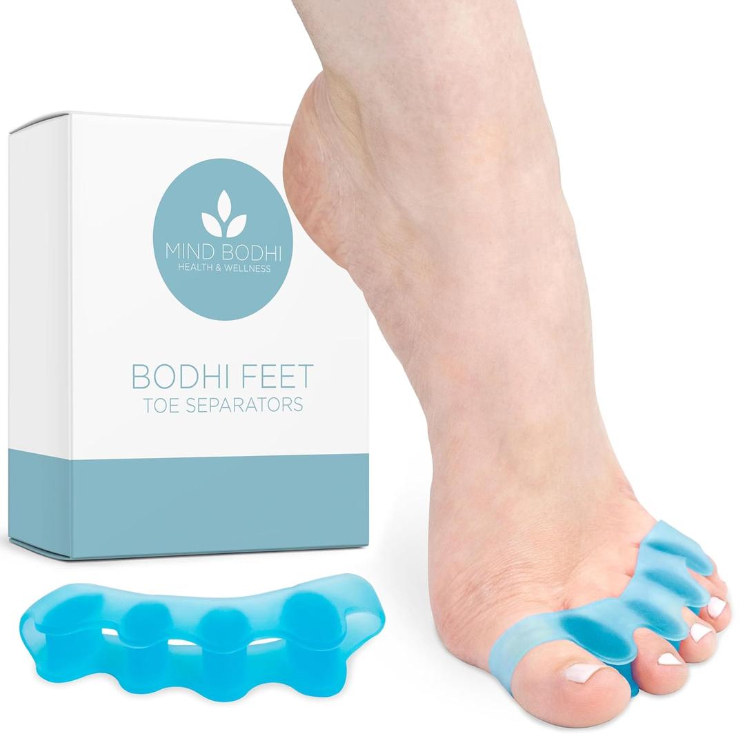 Mind Bodhi Toe Separators/Toe Spacers - For Men and Women - Regular Size  Blue