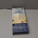 AFINETH Red Flameless Taper Candles with 3D Wick, 9.6" Real Wax LED Candles with Remote and Timer, 3 Pack Flickering Candlesticks Battery Operated, Classic Tall Taper Candle for Home, Wedding, Party