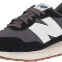 New Balance Men's 237 V1 Sneaker, Black/Magnet/Gum, 8.5