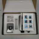 BORDSTRACT Heavy Duty Retractable Clothesline, 304 Stainless Steel Clothes Drying Rope, 20 Feet Retracting Laundry Line, Indoor Outdoor Wall Mounted Clothes Line(9026B Black)