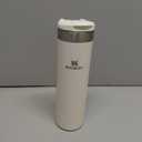 Stanley AeroLight Transit Bottle 20 oz Locking Drink Through Lid Leak Resistant Water Bottle or Coffee Travel Mug Lightweight Insulated Stainless Steel BPA-Free Cream | Locking, Drink Through Lid, Leak Resistant, Water Bottle, Coffee Travel Mug, Lightweight