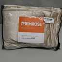 PRIMROSE Champagne Velvet Curtains 120 inch Long for Living Room, Set of 2 Panels Blackout Rod Pocket Back Tab Window Treatment Room Darkening Heavy Decorative Curtains Drapes for Bedroom