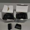 Baquler 2 Pcs 12v 150w Car Heater for Vehicle Plugs into Cigarette Lighter with 360 Rotatable Base, 2 in 1 Portable Winter Windshield Defroster Electric Defogger Warmer for Car Suv Universal(Black)