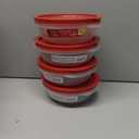 Rubbermaid 4.55 Cups Food Storage Container. Pack of 4