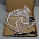 Riakrum 4 Pcs Solar Diya Diwali Lights, Hanging Diwali Decorations for Home Hanging Deepavali Solar Lights Indoor Outdoor Warm Light Waterproof Diya Shape Indian Decorations for Yard Garden Home Decor