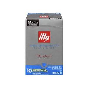 Illy Coffee K Cups - Pods For Keurig Machines – Classico Decaf Roast – Notes of Caramel - Mild, Flavorful & Balanced Flavor - No Preservatives – 10 Count