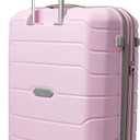 Samsonite Freeform 2-Piece Luggage Set - Carry-On & Large Checked Luggage with Dual Spinner Wheels - Durable Polypropylene Hardshell - TSA Lock, Airline-Approved - Expandable Hard Shell - Pink Rose