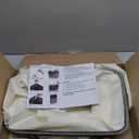 efluky Slim Laundry Basket, Narrow Laundry Hamper with Handles, Collapsible Dirty Clothes Hamper, Tall Laundry Bin for Laundry Room, Dorm and Bedroom, 12.7 Gallons(48L) Beige