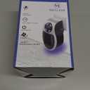 Mini Plug in Heater, Portable Wall Space Heater with Remote, Small Wall Outlet Heating with Adjustable Thermostat and 12H Timer, LED Display for Home Office Bathroom Indoor Use