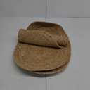 Chardin Home Set of 3 Jute Braided Oval Placemats 13x19 Inch Rustic Natural Jute Table Mats | Handwoven Boho Farmhouse Style | Eco-Friendly Artisan Dining Decor