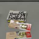 85th Birthday Gifts for Men, 85th Birthday Decorations for Men, Party Decor Supplies Including King Crown & Sash & Balloons & Cake Topper & Candles