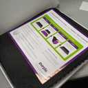 Purple Royal Seat Cushion, Portable 2 Inch Gel Seat Cushion, GelFlex Grid