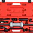 13pc Comprehensive 10Lb Dent Puller Slide Hammer Body Repair Garage Tool