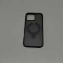 TORRAS Ostand for iPhone 16 Pro Max Case, [Fit for MagSafe][Shockproof Military Grade][Sturdy Kickstand & Ring Holder] Translucent Slim Magnetic Phone Case for iPhone 16 Pro Max 6.9" 2024, Black