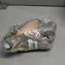 Old Man Bald Cap,Short Grey Bald Cap with Side Hair,Grandpa Wig with Glasses Mustache Eyebrows for Mens Halloween Cosplay Costume