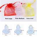 High Heel Stoppers 12 Pairs 3 Sizes Heel Stoppers for Women Grass Wedding, Clear Heel Protectors for Shoes Walking on Grass and Uneven Floor Heel Grass Stoppers, 24 Count (Pack of 1)