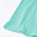 The Children's Place Girl's Short Sleeve Ruffle Pique Polo Shirt (Green, L)