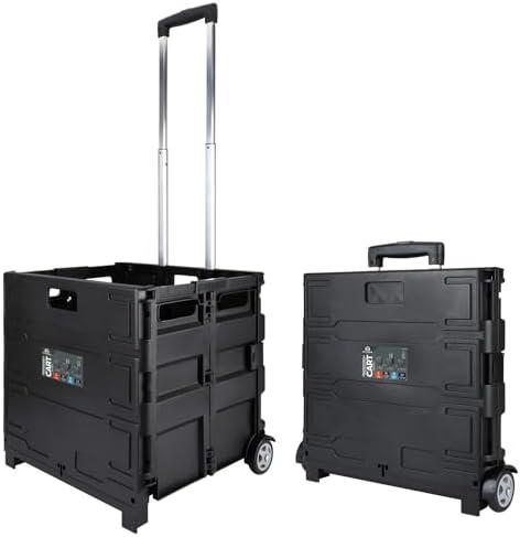 Olympia Tools 85-010 Grand Pack-N-Roll Portable Tools Carrier with Telescopic Handle, 80 Lb. Load Capacity, Black 2025 New Version