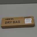 HEETA Dry Bag Waterproof for Women Men, 10L Roll Top Lightweight Dry Storage Bag Backpack with Phone Case for Travel Swimming Boating Kayaking Paddle Board Camping Beach Accessories (Rose Red)