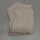 Women Fall Outfits Sweaters Tunic Tops Loose Fit Dressy 3/4 Sleeve Crew Neck Business Casual Blouses Shirts 2026 (Medium, Off-white)