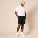 Amazon Essentials Men's Classic-Fit 7" Chino Shorts, Black (Size 34)