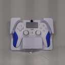 Kamylorus Wired Controller for PS-5/PC, Gaming Controller with Dual Vibration, Programmable/Remap/Turbo/RGB Light, 3.5MM Headphone Jack (White)