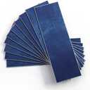 Tilingview 30 PCS Peel and Stick Backsplash Tile for Kitchen/Bathroom/Living Room, 3"x 9" Self-Adhesive Subway Tile for Backsplash, Imitation Glazed Tiles/Handmade Tiles (Matte Navy Blue)