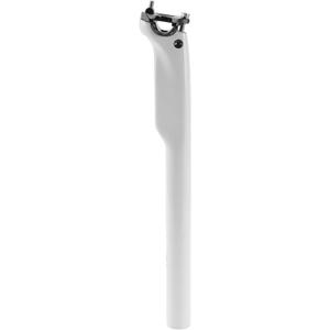 1 Pc Bike Seat Posts 31.6x400mm Bike Saddle Post Seat Tube Universal Adjustable Seat Cushion Angle Carbon Fiber White