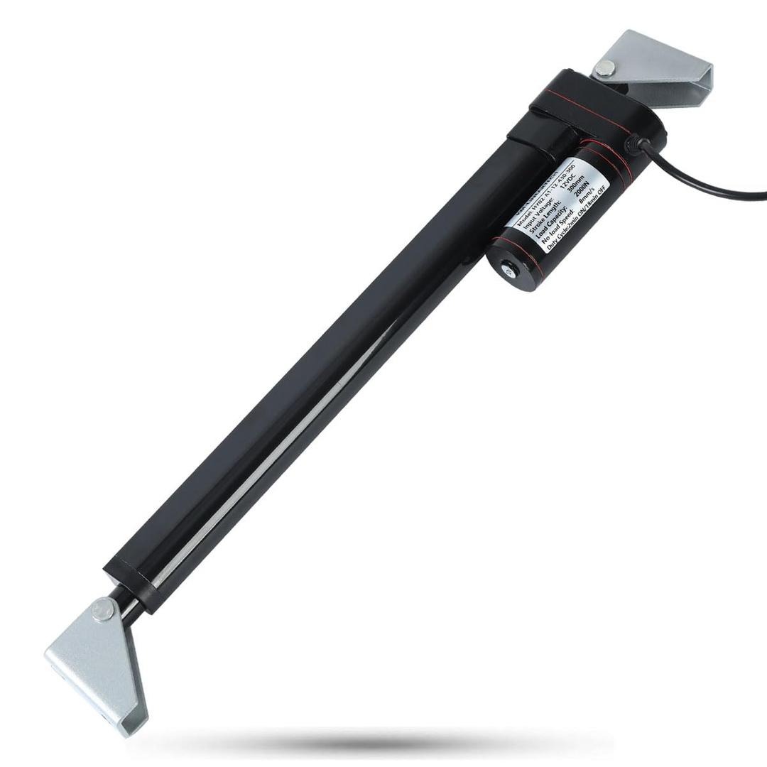 12V 14 inch 2000N Electric Linear Actuator 0.3"/sec High Speed 14" 440lbs Heavy Duty Waterproof IP65 with Mounting Brackets