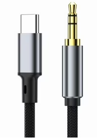 ACX USB C TO 3,5MM CABLE 6FT BK