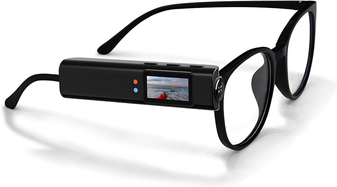 1080P HD POV Camera Smart Glasses (Black)