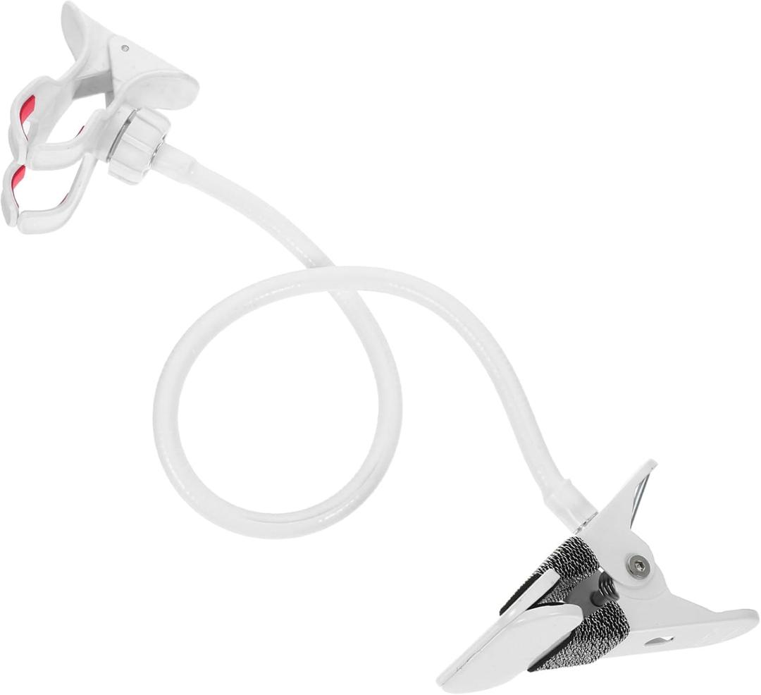 Angoily Desk Cell Phone Stand Bedside Phone Holder Gooseneck Mount for Easy Access and Handsfree Use