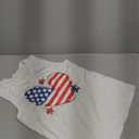 American Flag Tank Tops Women Sunglass Graphic Tees Shirts Casual Sleeveless 4th of July Shirt Tops (Medium, White3)