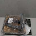 WESTREE Dual Monitor Stand Riser, Wood and Steel Multi-Purpose Desktop Storage Stand for 2 Monitors for Computer, Laptop, Printer, TV, Rustic Brown (Large)