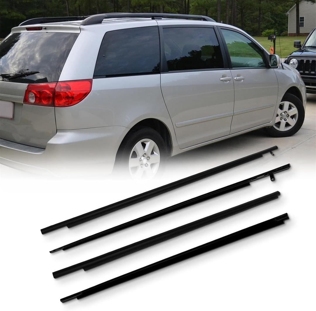 OCPTY Weatherstrip Window Seal fit for Toyota for Sienna 2003-2010
