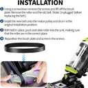 for Bissell Style 7/9/10 P/N 3031120 Vacuum Belt 3-Pack for Bissell PowerForce Helix CleanView Swivel Rewind Pet Powerlifter Pet Hair Eraser Vacuum Cleaner Rewind Parts 2031093 32074 3031123