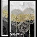 Picture Frame Set of 2 for Photo Poster Horizontally/Vertically Black Light Weight Frame for Pictures 12 x 18