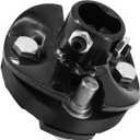 1" DD x 13/16"-36 Spline Steering Rag Joint Coupler Universal Steering Coupling Assembly For GM 1977 & Earlier Power Box