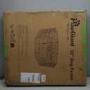 Tandefio 2 Pack Dog Crate Divider Panel for 48 Inch Crates - Adjustable Metal Pet Kennel Divider for Large, Medium & Small Dogs | Easy Installation & Secure Design (28 x 29.1 Inches)