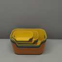 OWill 12-Pack Mixed Plastic Storage Bins and Baskets for Efficient Home Classroom Organization - Small Containers in Multiple Colors for Kitchen, Cupboard Box, Bathroom Organizer on Shelves and Tubs